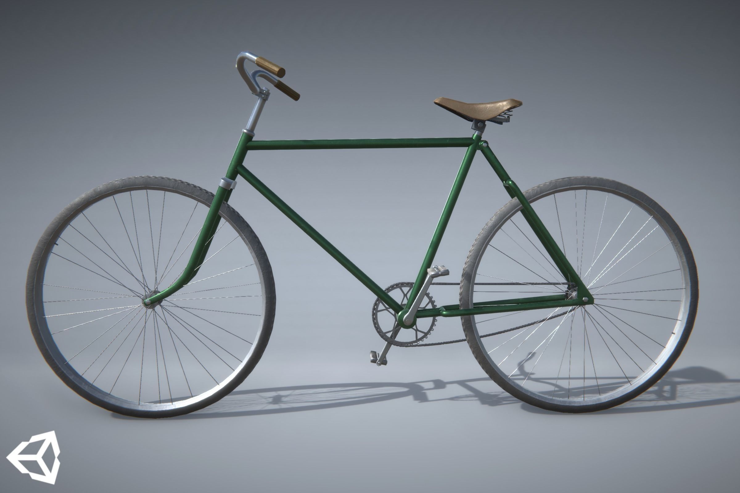 Customizable Vintage Bicycle - Updated for 2021 3D Model Collection_8