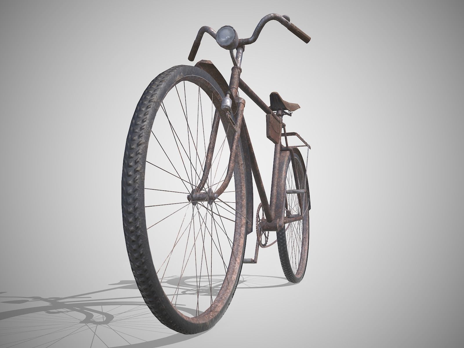 Customizable Vintage Bicycle - Updated for 2021 3D Model Collection_22