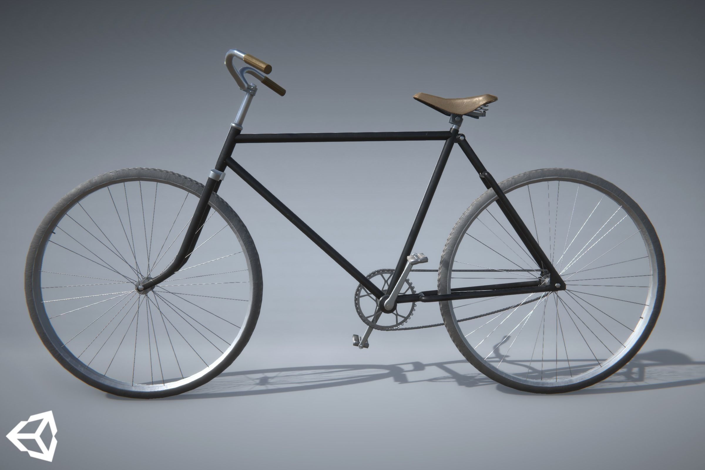 Customizable Vintage Bicycle - Updated for 2021 3D Model Collection_7