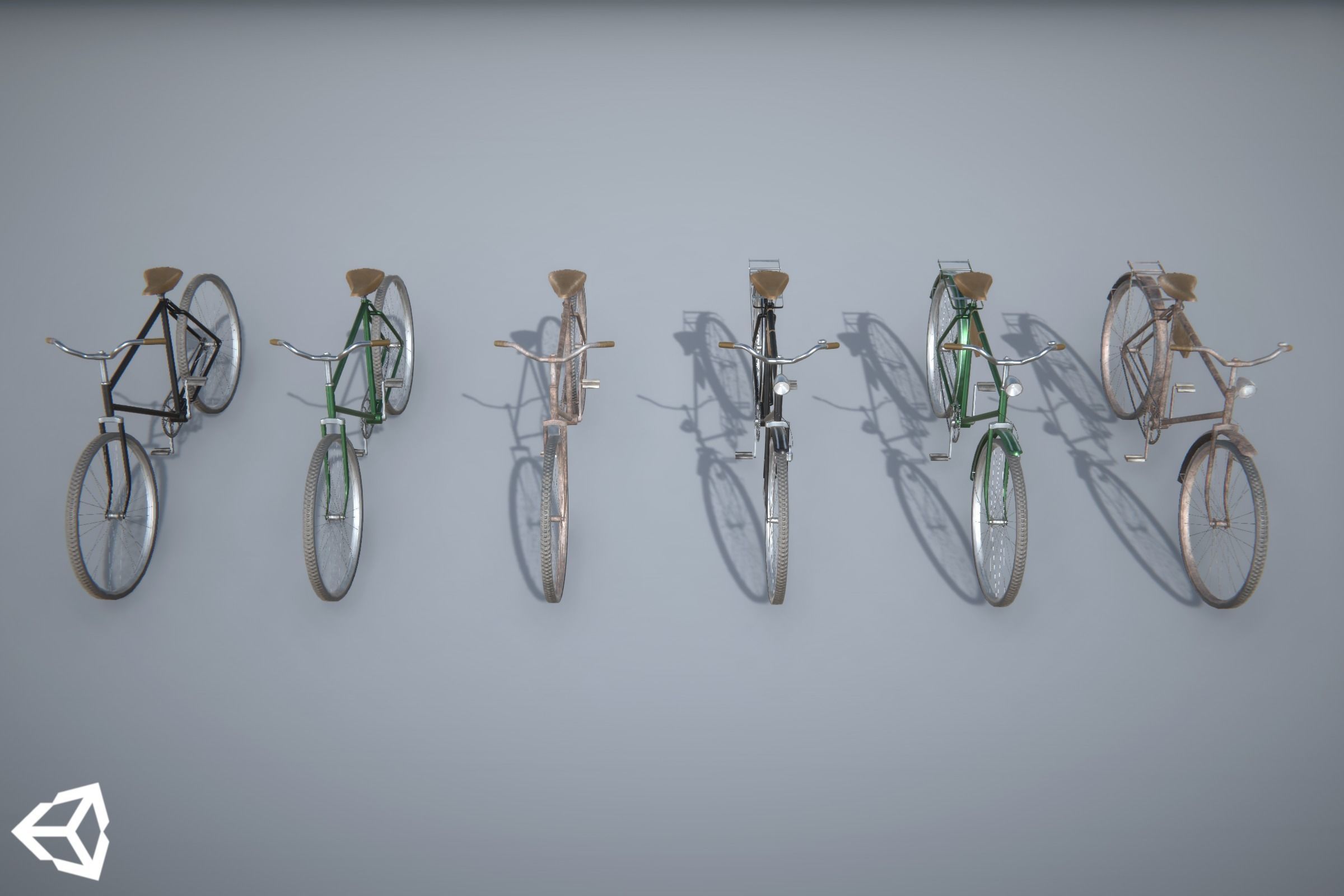 Customizable Vintage Bicycle - Updated for 2021 3D Model Collection_6