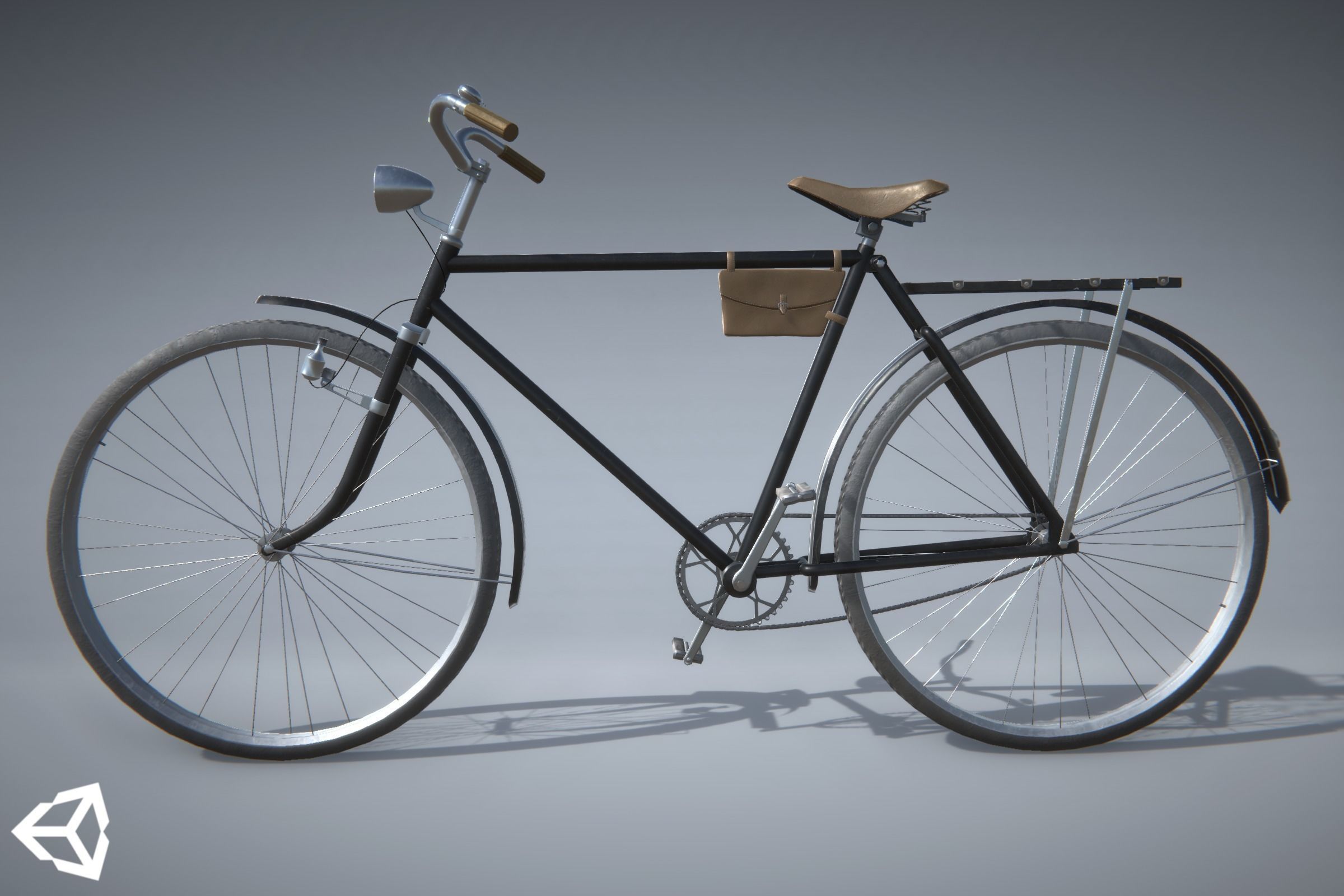 Customizable Vintage Bicycle - Updated for 2021 3D Model Collection_10