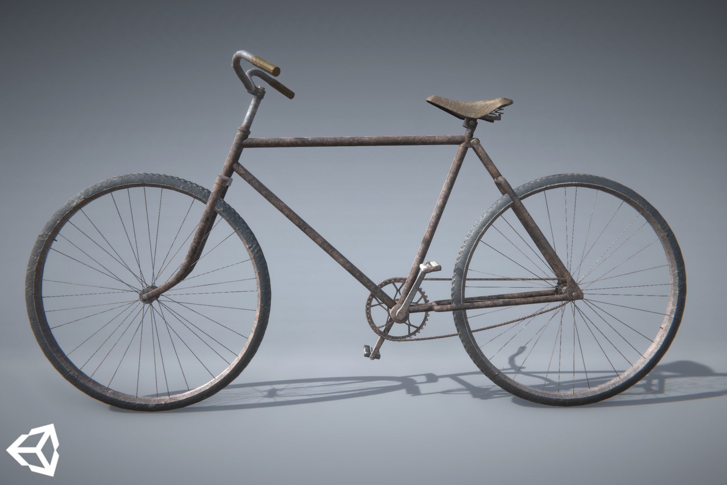 Customizable Vintage Bicycle - Updated for 2021 3D Model Collection_9