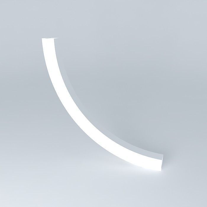 BTE Graviity wheel quarter section Free 3D model_1