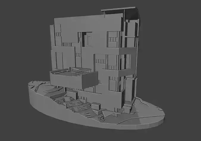BUILDING 3D print model