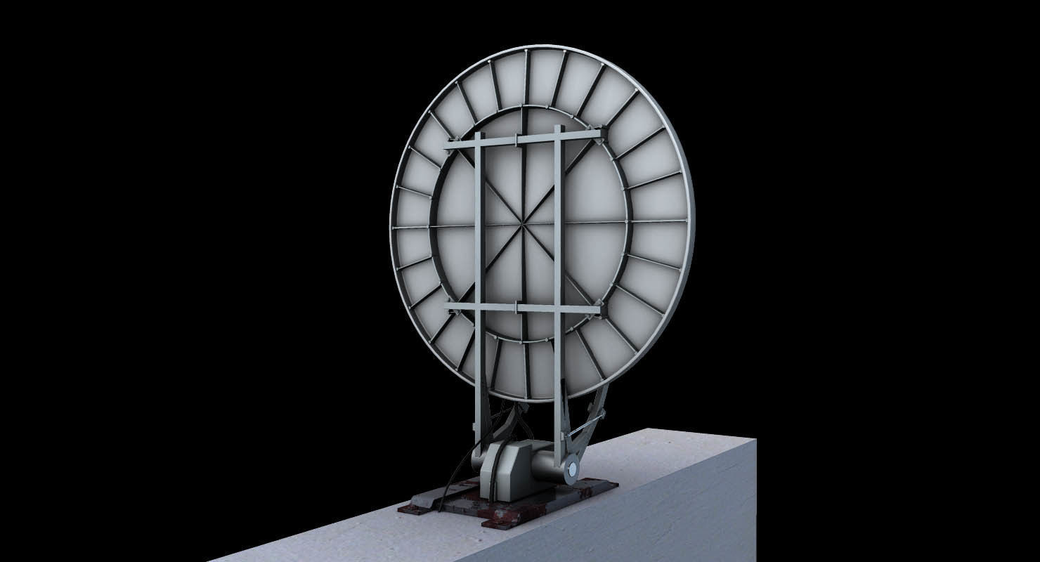 dish network satellite 3d model 3D model_5