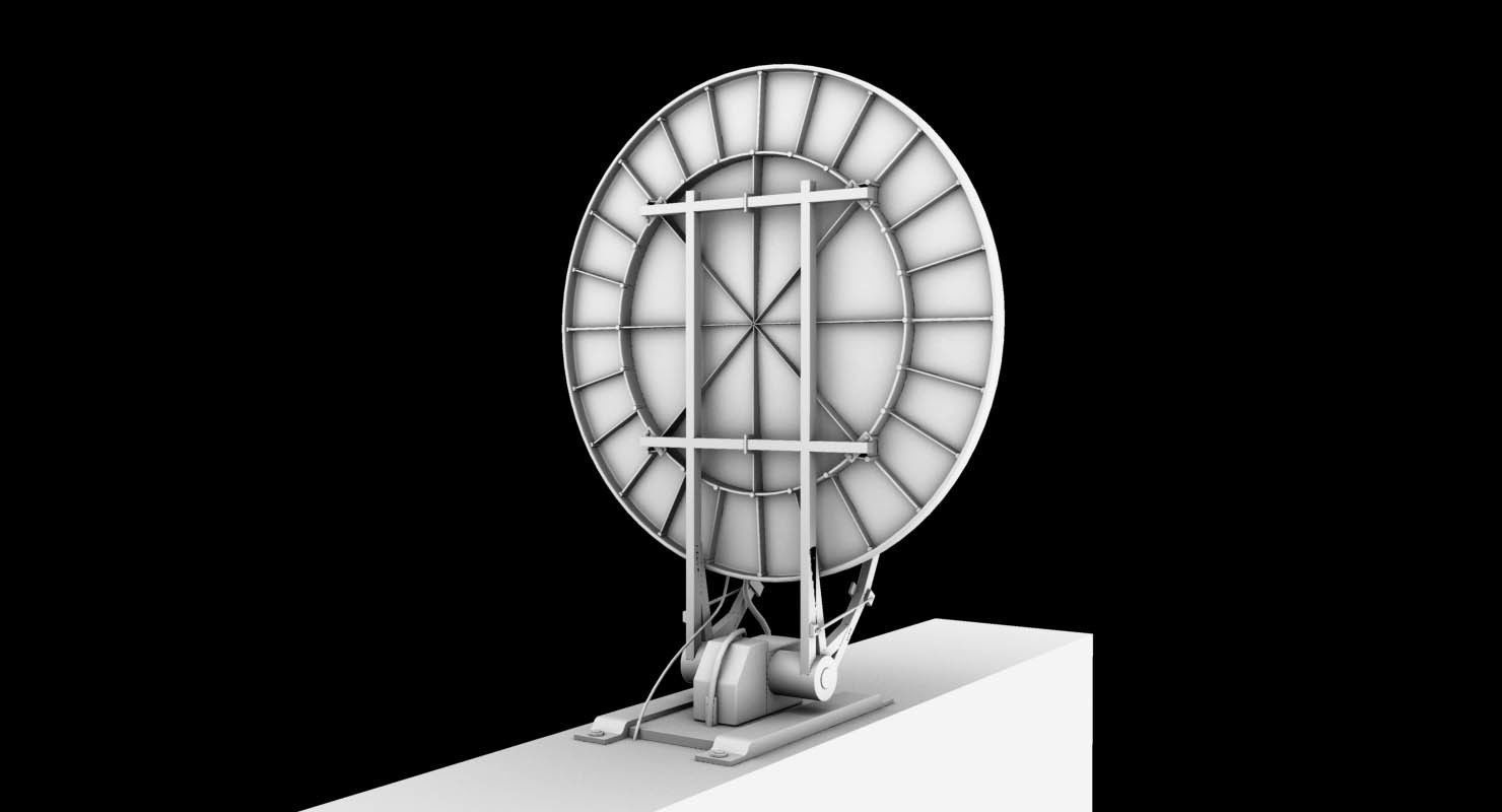 dish network satellite 3d model 3D model_6