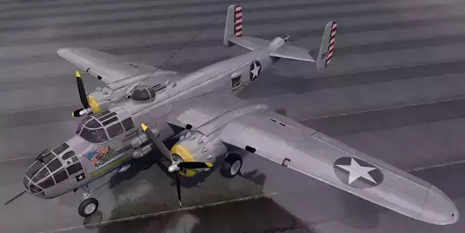 North American B-25J-1 Mitchell