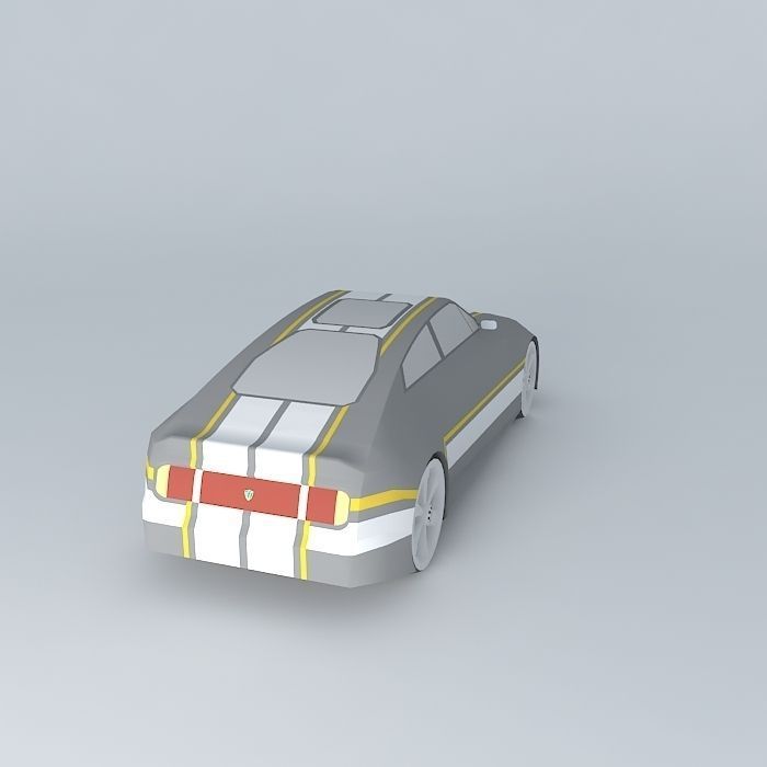 Radical GTRX Free 3D model_1