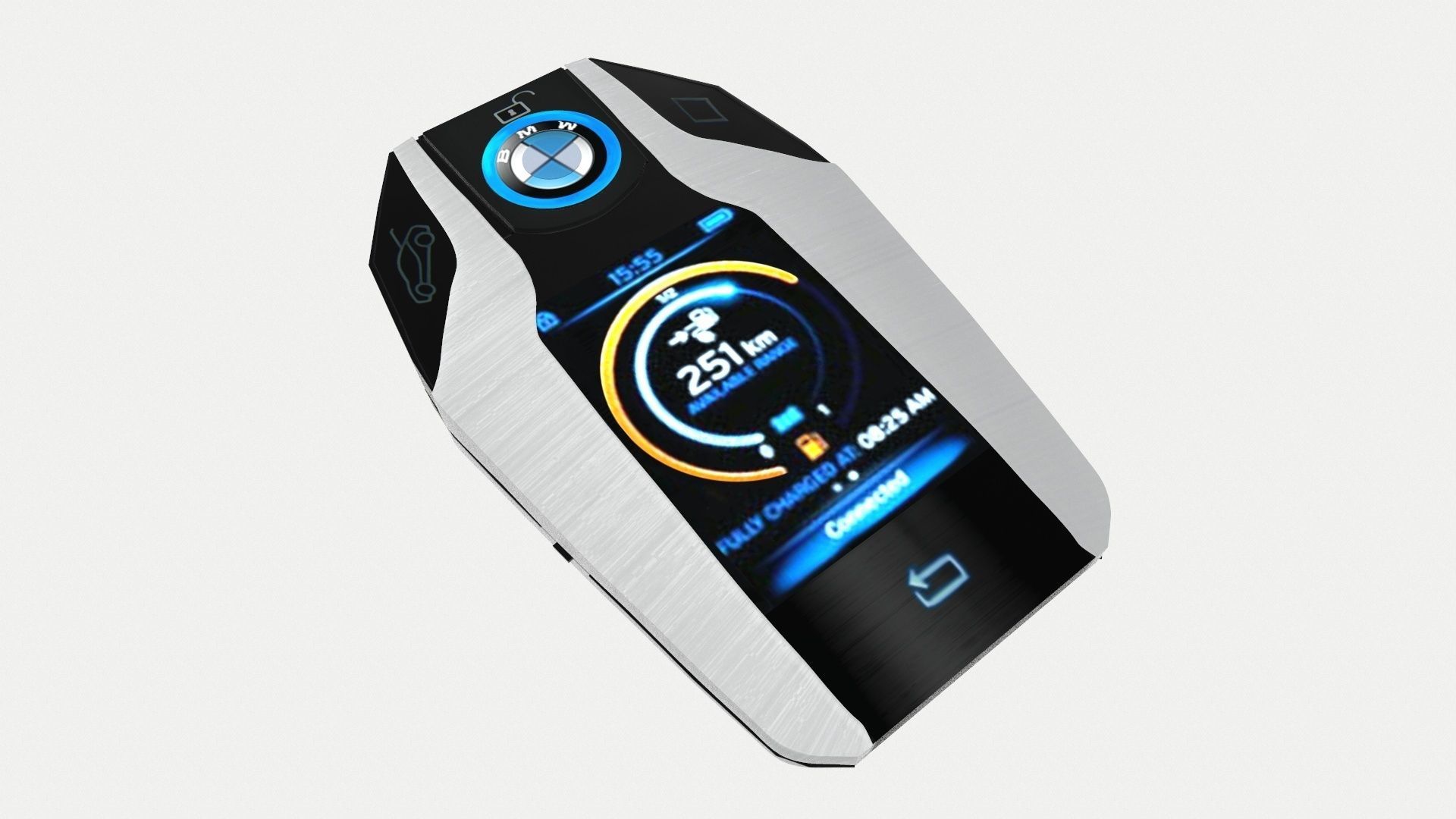 7 Series Display Key touch 3D model_4