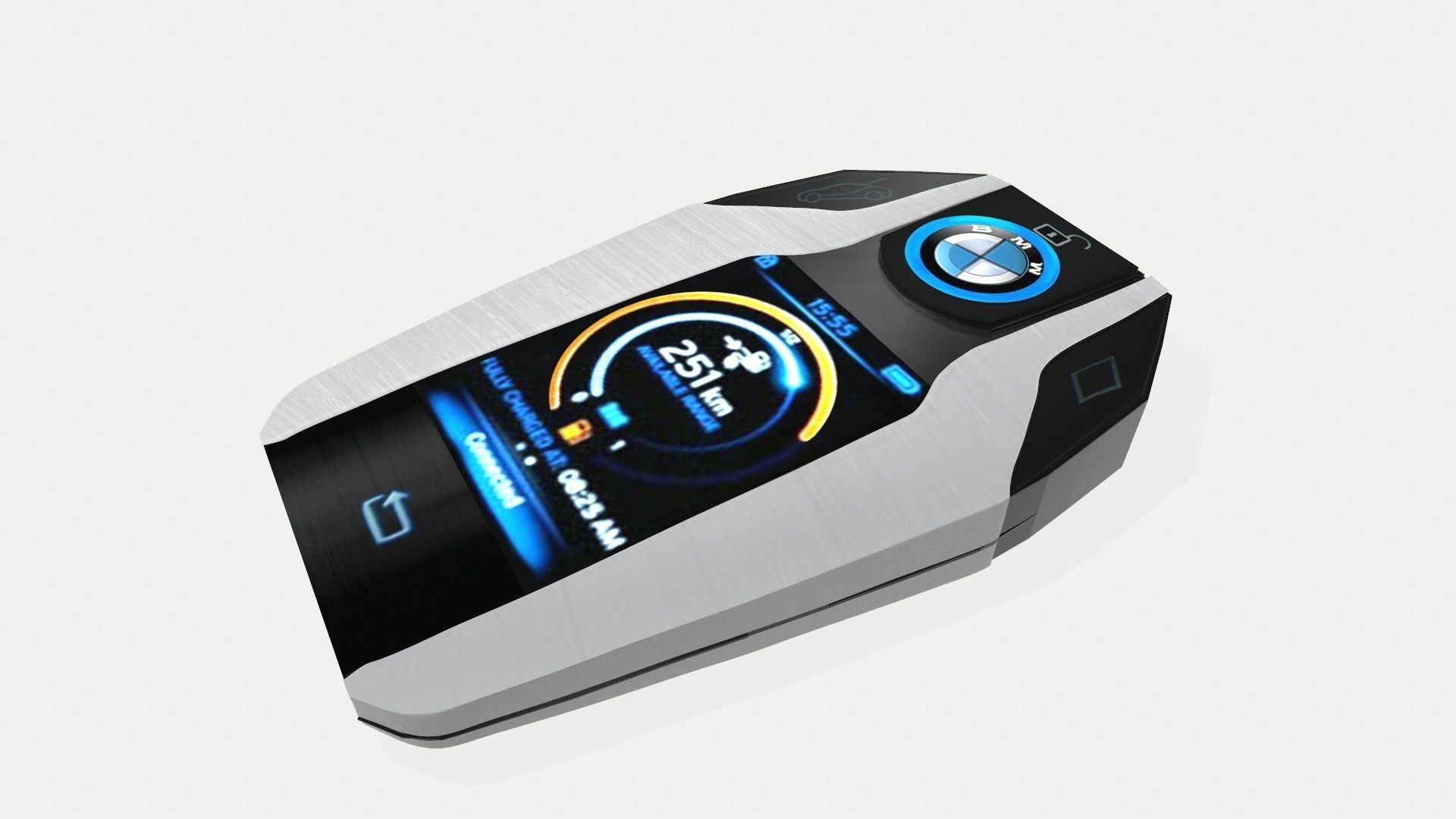 7 Series Display Key touch 3D model_3