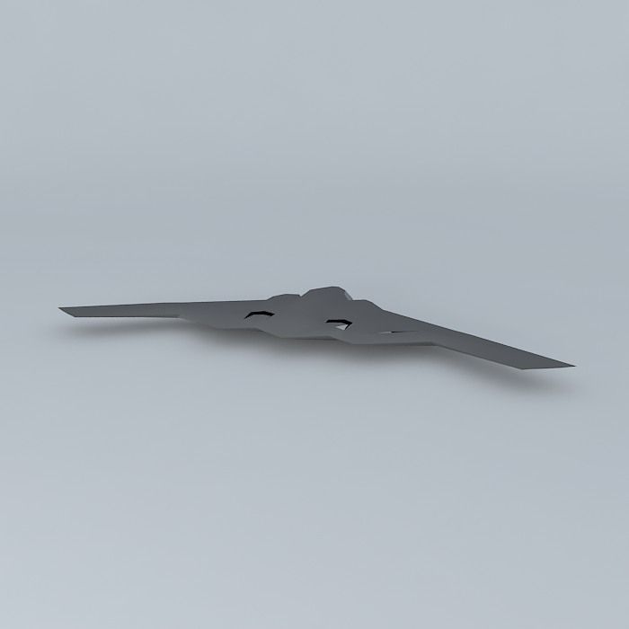 B2 Stealth Bomber Free 3D model_1