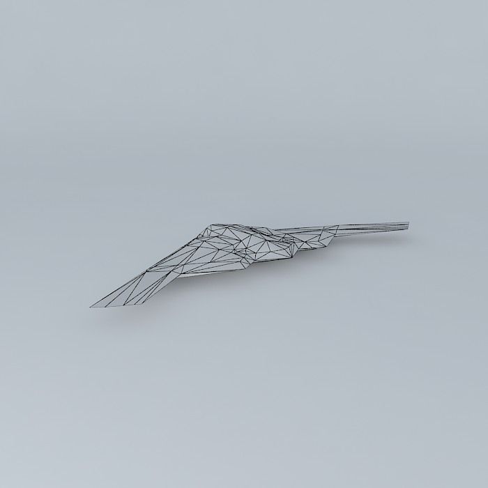 B2 Stealth Bomber Free 3D model_4