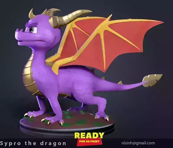 Spyro the Dragon Fan art