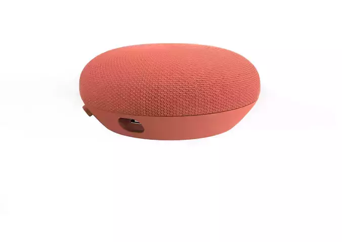 Google home mini red speaker 3D print model