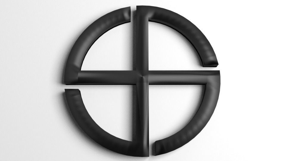 Symbol Pagan 3D model_2