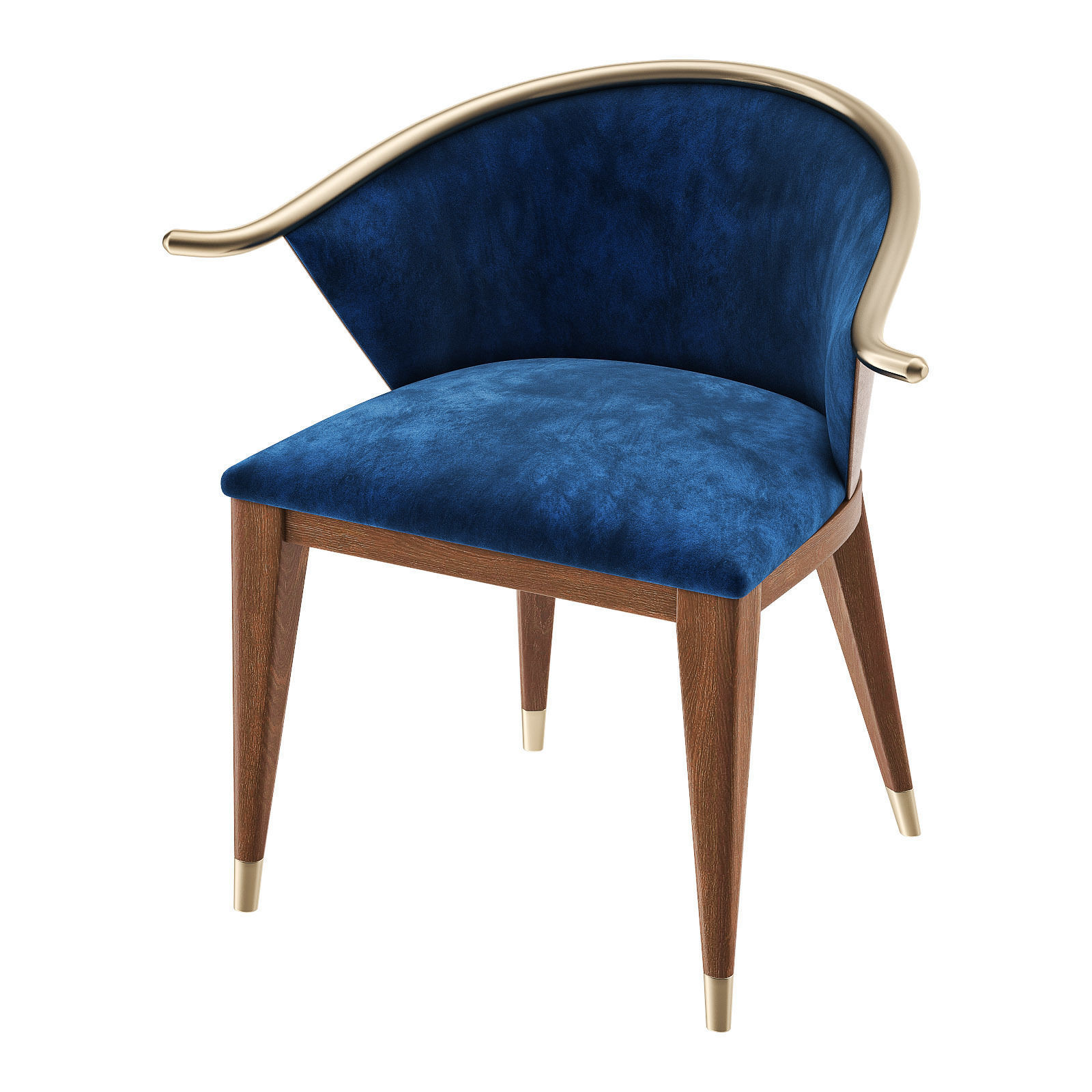 CHAIR 002 - Art Deco 3D model_1