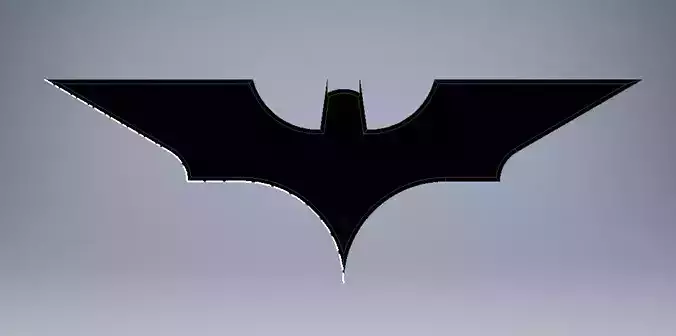 the batarang batman logo
