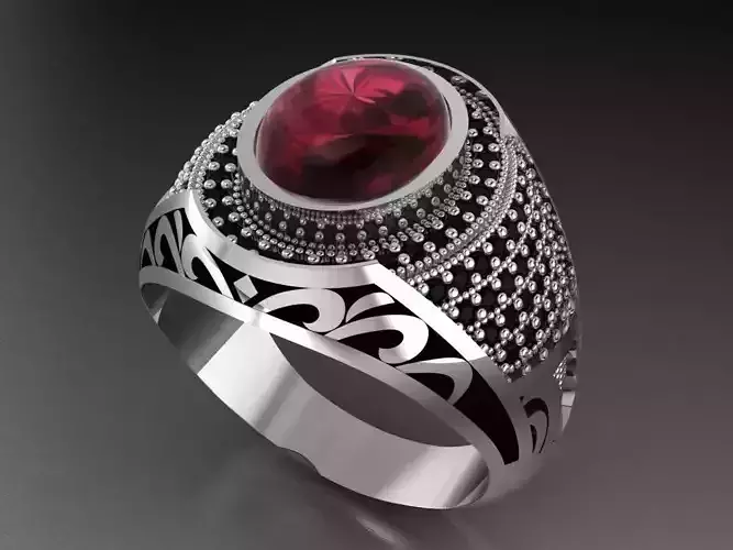 GC GOLD E015-diamond men ring 