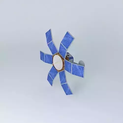 Communication Satellite Free 3D model