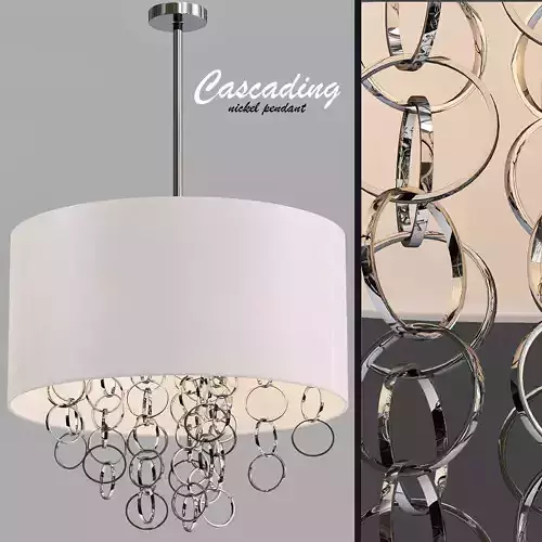 Cascading pendant light
