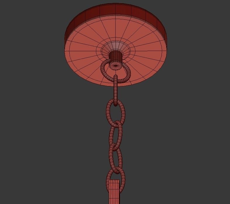 Evoke chandelier 3D model_4