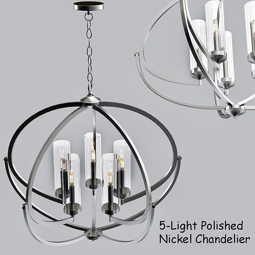 Evoke chandelier 3D model