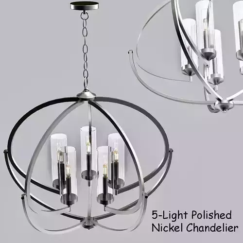 Evoke chandelier 3D model
