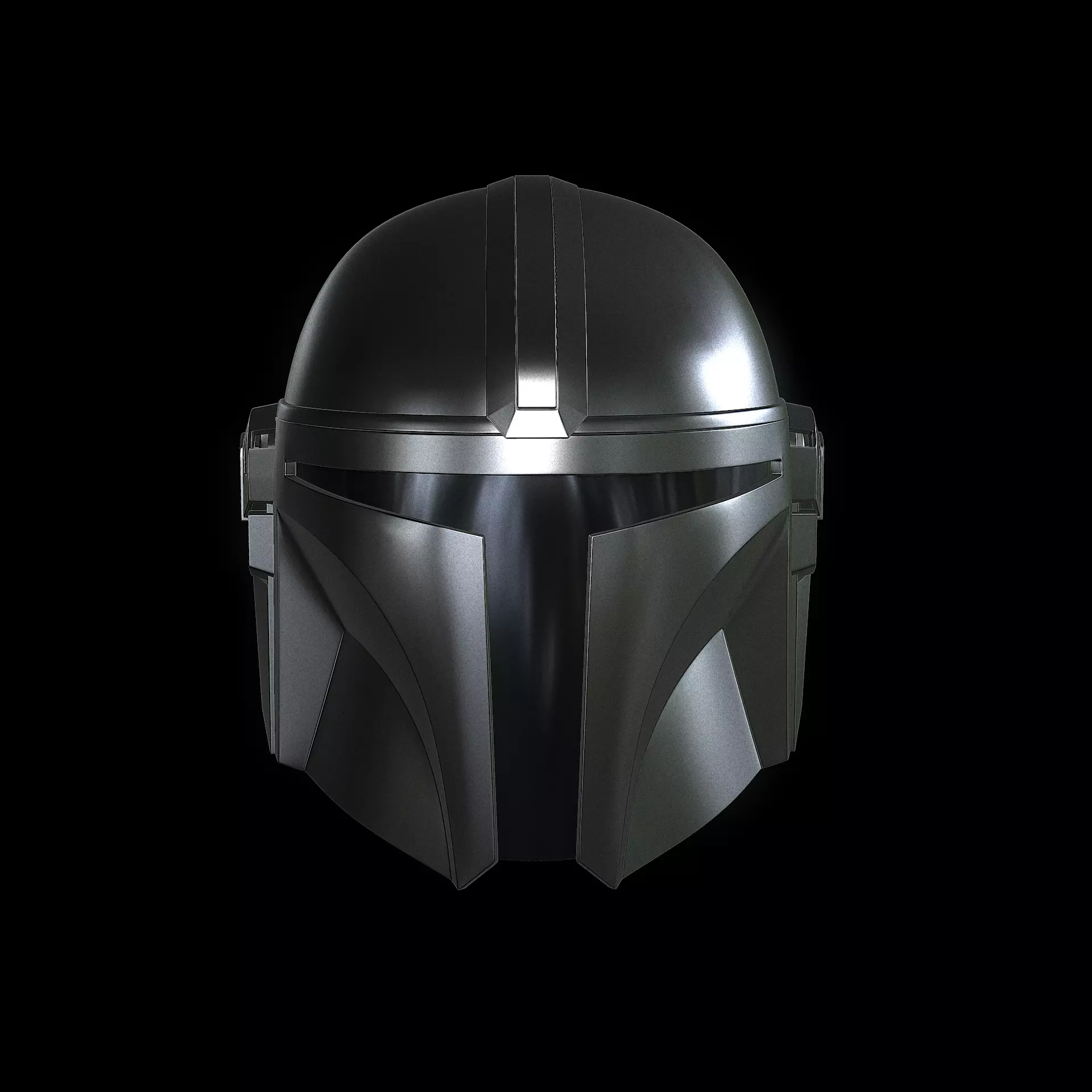 The Mandalorian Helmet 3D print model_0