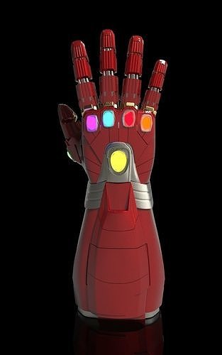 End Game Iron Man Gauntlet  3D print model