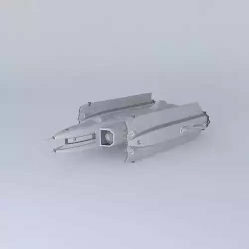 Cerberus silver spaceship