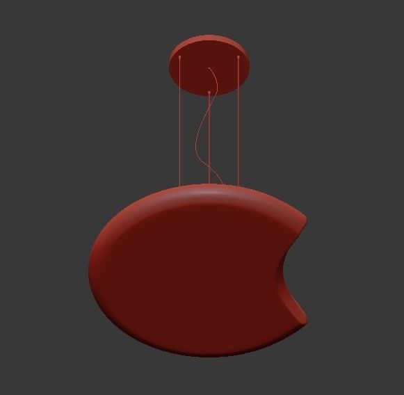 ALMA chandelier 3D model_2