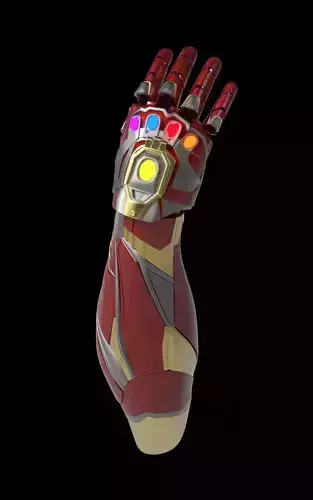Stark Tech Infinity Gauntlet  3D print model