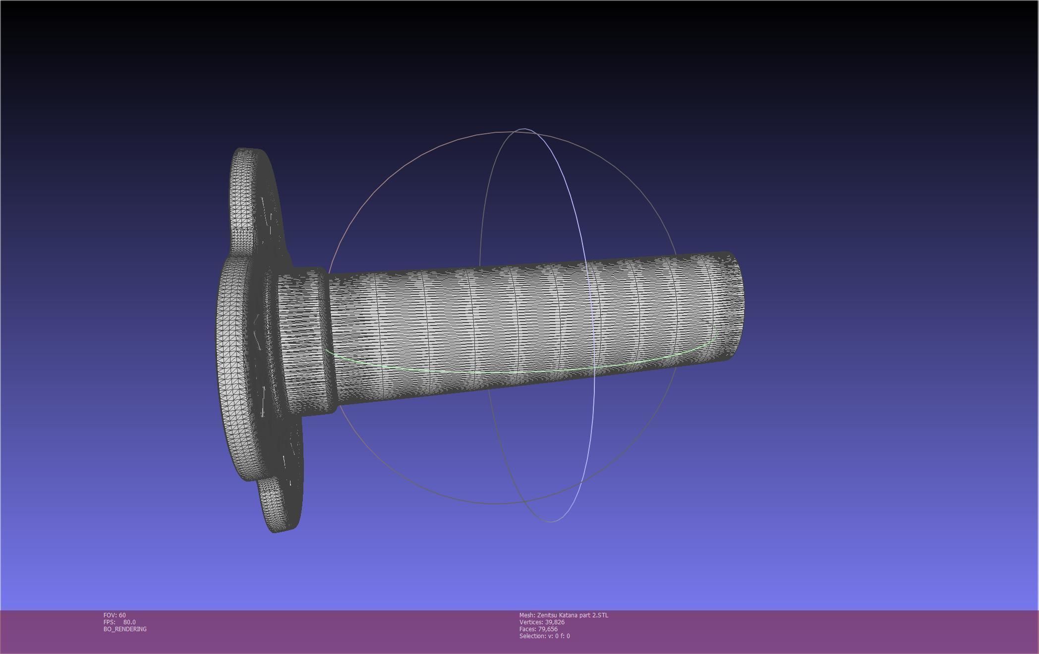 Demon Slayer Zenitsu Katana Printable Model 3D print model_69