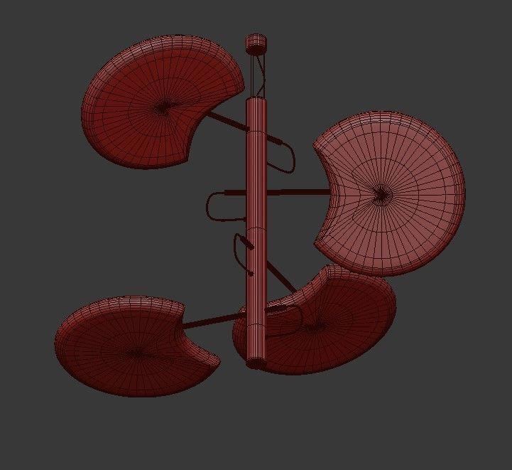 ALMA chandelier 3D model_3