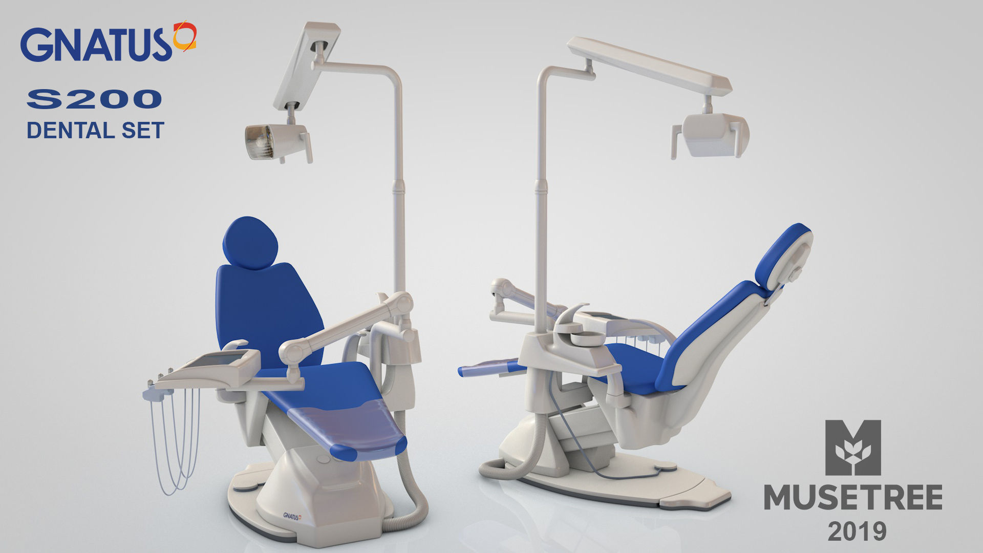 Dental set Gnatus S200 3D model_1