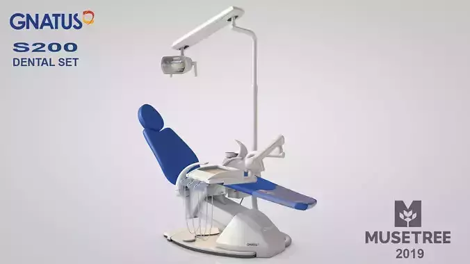 Dental set Gnatus S200 3D model