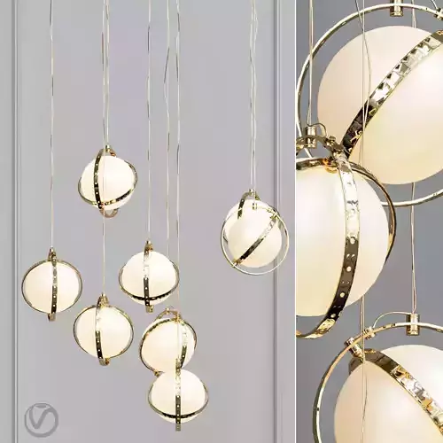 Krassky balls hanging from string