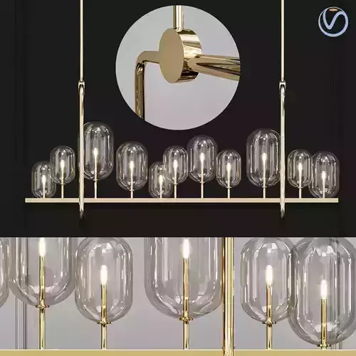 NEBULA hanging lamp 3D model