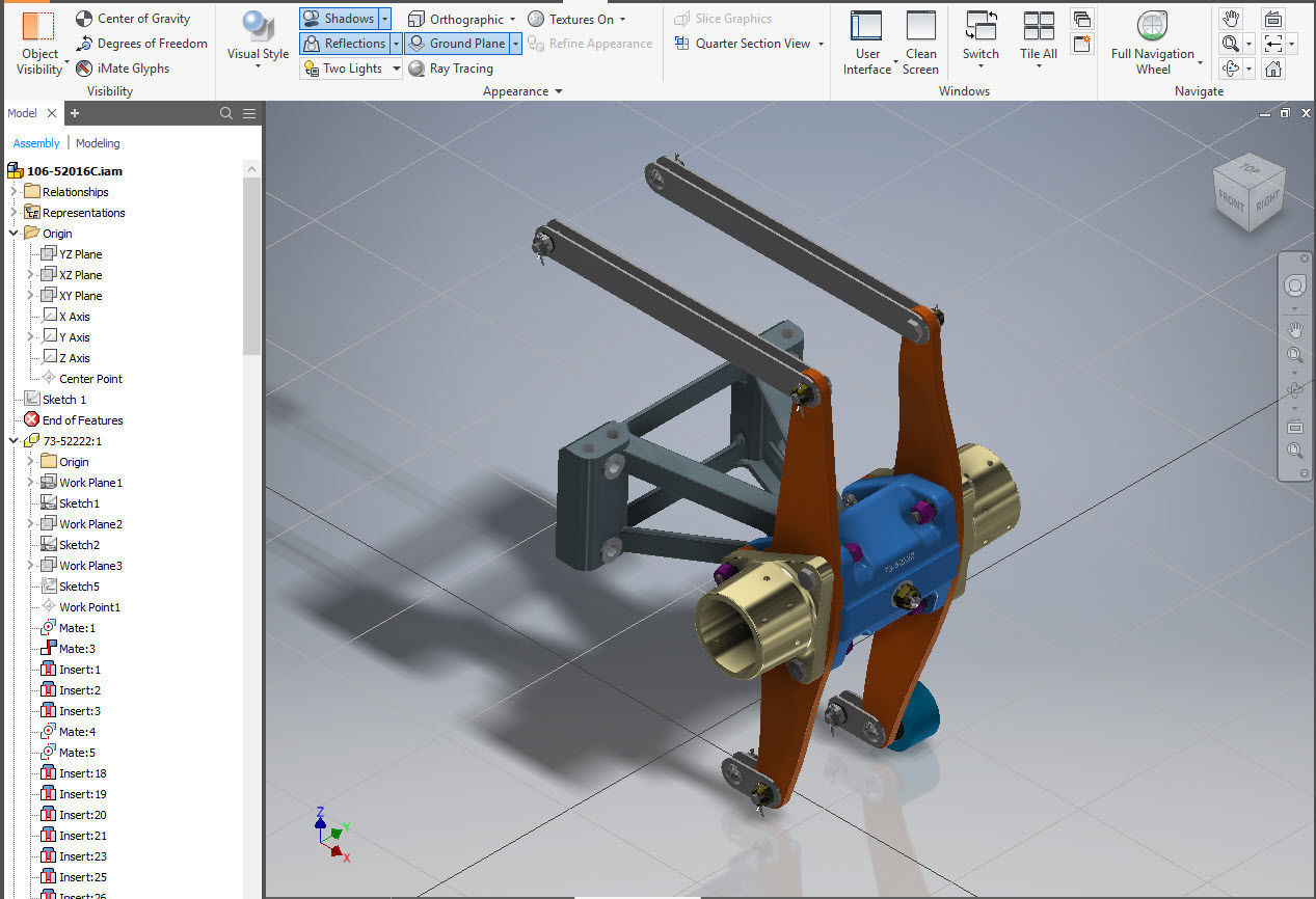 P-51D Mustang Elevator Horn Assembly Fus Sta 305-996 3D print model_3