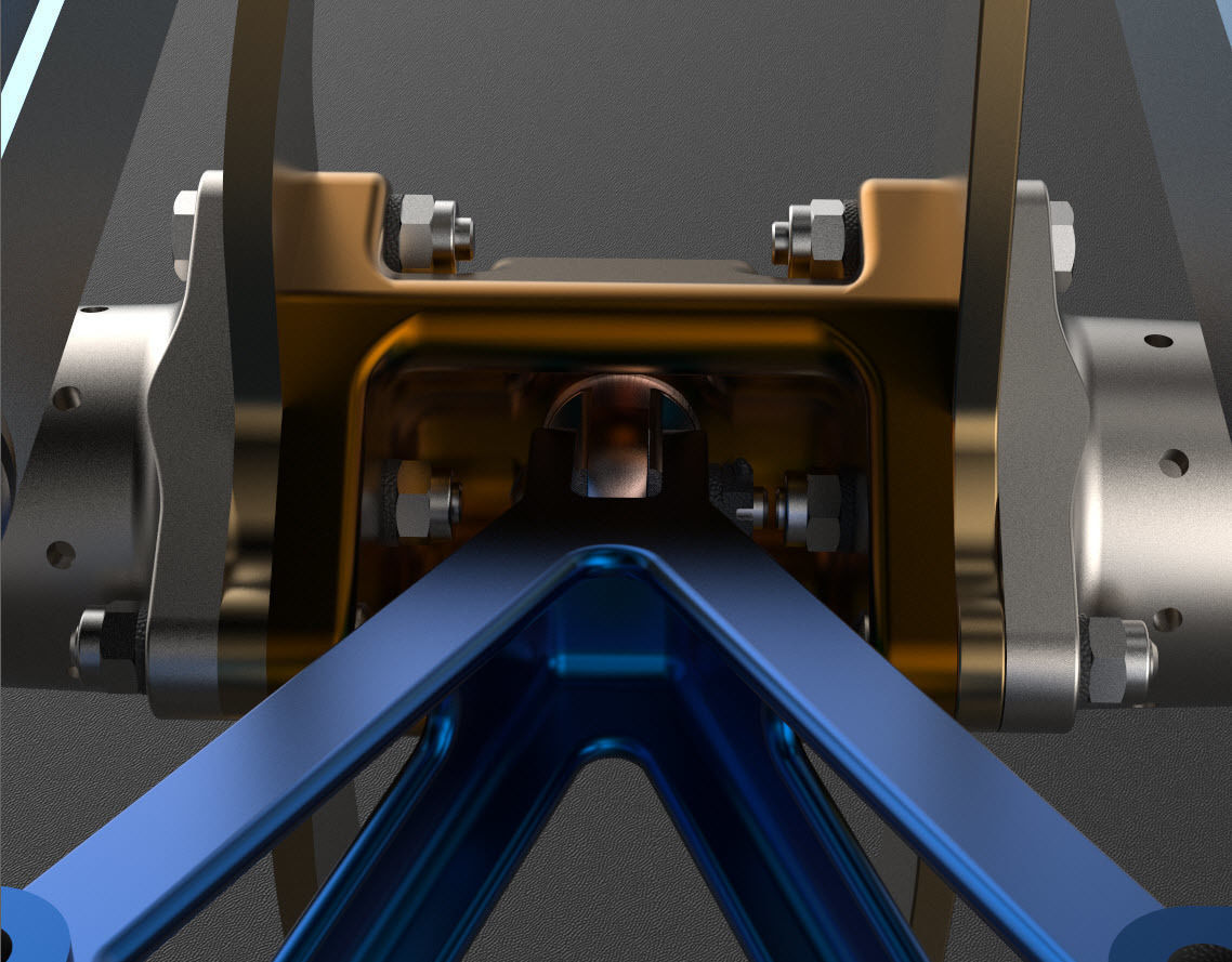 P-51D Mustang Elevator Horn Assembly Fus Sta 305-996 3D print model_5