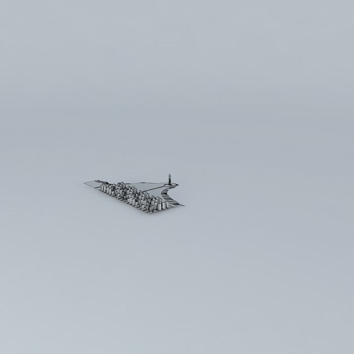 Modern Lighthouse Free 3D model_4