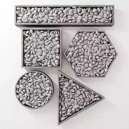 Pebble  form  3D model