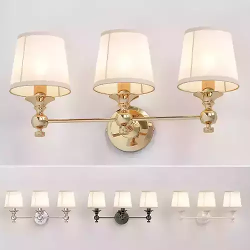 Lugarno three light wall sconce