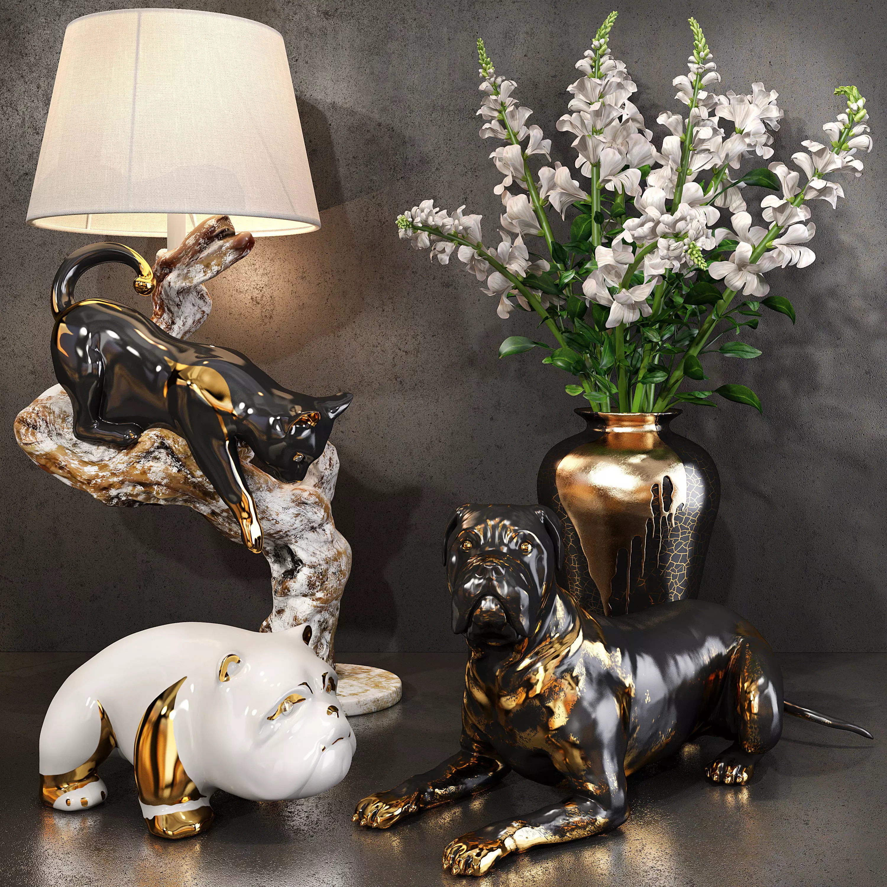 Decor set 56 3D model_0