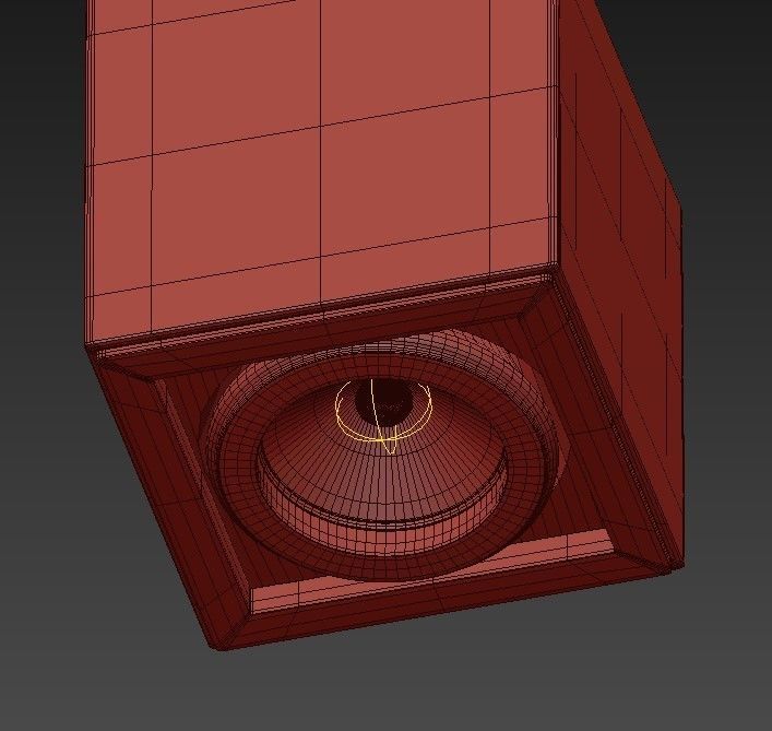 CENTRSVET ceiling light with two lights in middle 3D model_5