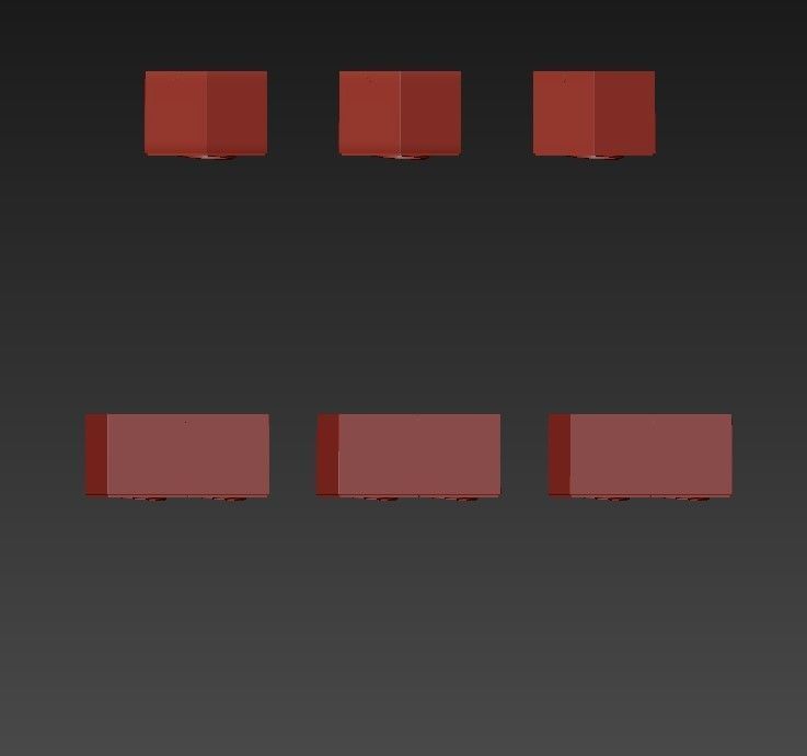 CENTRSVET ceiling light with two lights in middle 3D model_1