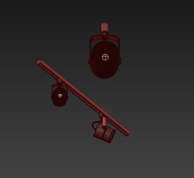 CENTRSVET two spotlights 3D model_3