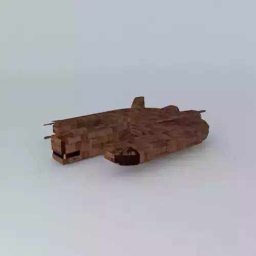 Ebon Hawk II Free 3D model