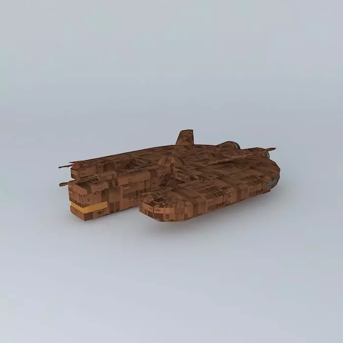 Ebon Hawk II Free 3D model