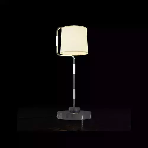 Modern floor lamp LOD and low poly